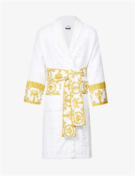 versace bathrobe personalized|versace bathrobe selfridges.